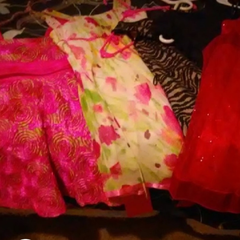 Gently worn formal girls dresses